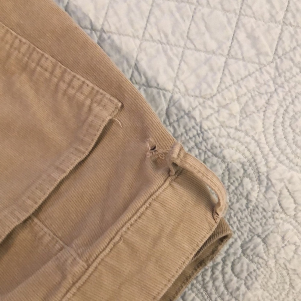 Bell bottom corduroy jeans pants. Women’s size 30 X 31. - Picture 6 of 11